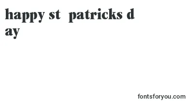 ItcGaramondLtUltraCondensed font – St Patricks Day Fonts